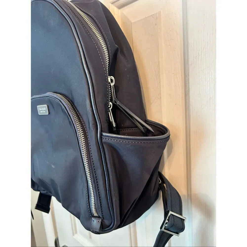 New Kate Spade Medium Dawn Backpack Bookbag Black